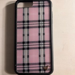 Wildflower Pink Plaid case🌸🌸